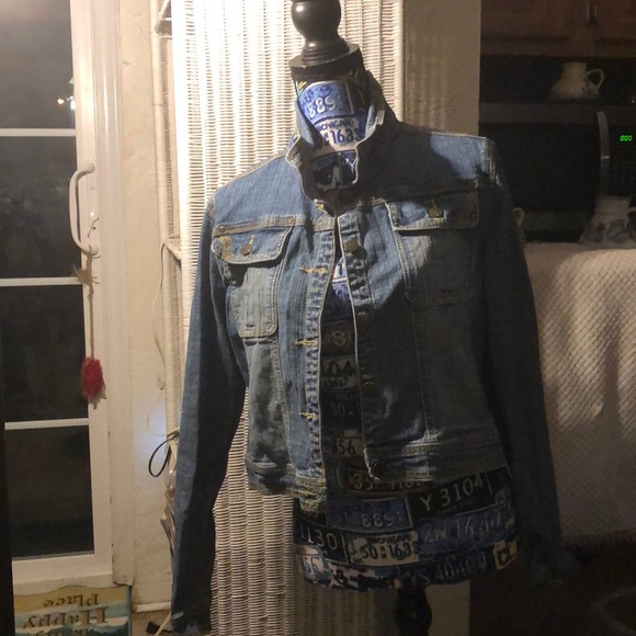 Relativity xl Jean jacket - Picture 1 of 7